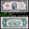 1928C $2 Red Seal United States Note Grades xf+