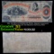 Dec. 20 1864 $1 Confederate States Augusta Insurance and Banking Co GA Obsolete Currency Note Grades