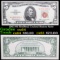 1963 $5 RedSeal United States Note Grades Choice CU