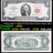 **Star Note** 1963A $2 Red Seal United States Note Grades vf++
