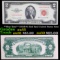 **Star Note** 1953B $2 Red Seal United States Note Grades Choice AU