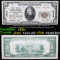 1929 $20 National Currency Type 2 'Bank of America National Trust & Savings San Francisco CA' Grades