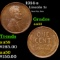 1914-s Lincoln Cent 1c Grades Choice AU