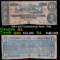 1864 $10 Confederate Note, T-68 Grades f+