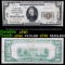 1929 $20 National Currency Type 1 'Cross County National Bank of Chillicothe OH' Grades xf