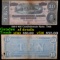 1864 $10 Confederate Note, T-68 Grades xf details