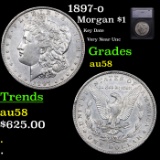 1897-o Morgan Dollar $1 Graded au58 BY SEGS