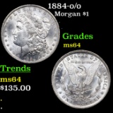1884-o/o  Morgan Dollar $1 Grades Choice Unc