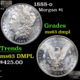 1888-o Morgan Dollar $1 Grades Select Unc DMPL