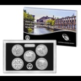 2019 United States America The Beautiful Quarters Proof Set 5 Coins