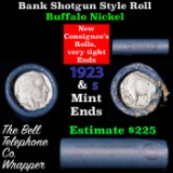 Buffalo Nickel Shotgun Roll in Old Bank Style 'Bell Telephone'  Wrapper 1923 &s Mint Ends Grades