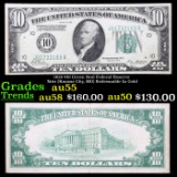 1928 $10 Green Seal Federal Reserve Note (Kansas City, MO) Redeemable In Gold Grades Choice AU