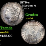 1879-s Morgan Dollar $1 Grades Choice Unc