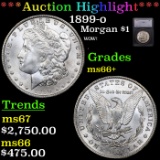 ***Auction Highlight*** 1899-o Morgan Dollar $1 Graded ms66+ By SEGS (fc)