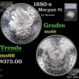 1880-s Morgan Dollar $1 Graded ms66 BY SEGS