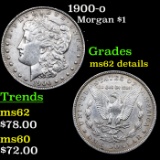 1900-o Morgan Dollar $1 Grades Unc Details