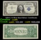 1957A $1 Blue Seal Silver Certificate Grades Gem CU