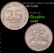 1966 Trinidad & Tobago 25 Cents KM-4 Grades Choice AU/BU Slider