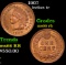 1907 Indian Cent 1c Grades GEM+ Unc RB