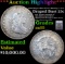***Auction Highlight*** 1806 Draped Bust Major Mint Error Missing 'c' B-3 25c Graded au55 BY SEGS (f