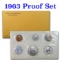 1963 United States Mint Proof Set in Original mint packaging