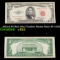 1953A $5 Red Seal United States Note Fr-1533 Grades vf+