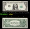 1963B $1 'Barr Note' Federal Reserve Note (New York, NY) Grades xf+