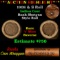 Indian cent 1c orig roll, 1908 & 's' mint ends, 50 coins