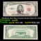 1953B $5 Red Seal United States Note Fr-1534 Grades Choice AU