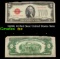 1928G $2 Red Seal United States Note Grades f, fine