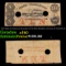 1857 Bank of Commerce Savanah, GA $10 Note Obsollete, Currency Fr-GA12760-30 Grades xf