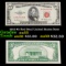 1953 $5 Red Seal United States Note Grades Choice AU