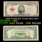 1928F $5 Red Seal United States Note Grades vf+