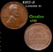 1937-d Lincoln Cent 1c Grades xf