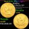 ***Auction Highlight*** 1849-o Gold Liberty Eagle $10 Graded Choice AU/BU Slider BY USCG (fc)