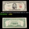 1953B $5 Red Seal United States Note Fr-1534 Grades vf+