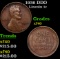 1936 DDO Lincoln Cent 1c Grades xf