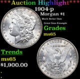 ***Auction Highlight*** 1904-p Morgan Dollar $1 Graded ms65 By SEGS (fc)