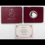 1982-s Silver Washington 50c Proof Commemorative in Original Packaging Modern Commem Half Dollar 50c