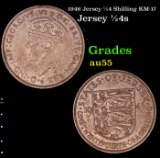 1946 Jersey 1/24 Shilling KM-17 Grades Choice AU