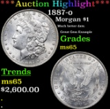 ***Auction Highlight*** 1887-o Morgan Dollar $1 Graded ms65 BY SEGS (fc)