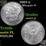 1902-o Morgan Dollar $1 Grades Choice Unc PL