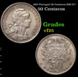 1967 Portugal 50 Centavos KM-577 Grades vf+