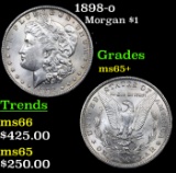 1898-o Morgan Dollar $1 Grades GEM+ Unc