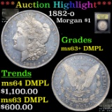 ***Auction Highlight*** 1882-o Morgan Dollar $1 Graded Select Unc+ DMPL BY USCG (fc)