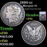 1880-cc Morgan Dollar $1 Graded vf30 BY SEGS