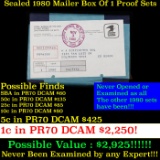 Original sealed box 1- 1980 United States Mint Proof Sets