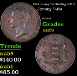 1844 Jersey 1/26 Shilling KM-2 Grades Select AU