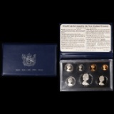 1973 New Zeland Treasury Proof Set 7 Coins