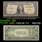1935A $1 Silver Certificate North Africa,WWII Emergency Currency Signatures of Julian & Morgenthau G